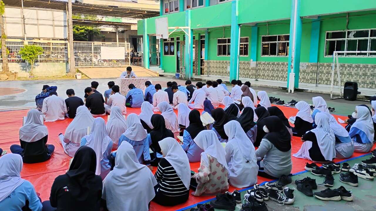 Kegiatan Muroja'ah dan Senam Pagi Jum'at